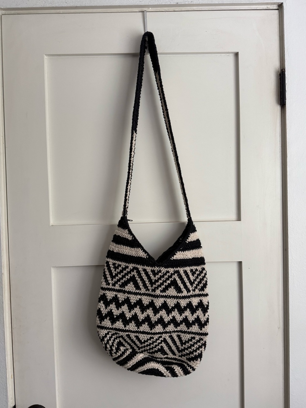Handmade crochet Guatemalan bag